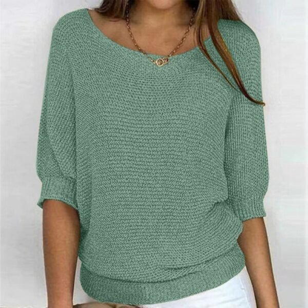 Rina | Elegancki i Wygodny Sweter – Zielony