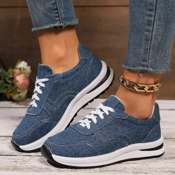 Donna | Casual ortopedyczne buty – Niebieski